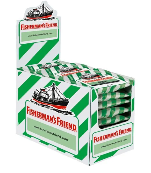 123bonbon - Venta al por mayor Caramelos de menta - Fisherman's Friend Menta Verde - Sin Azúcar1