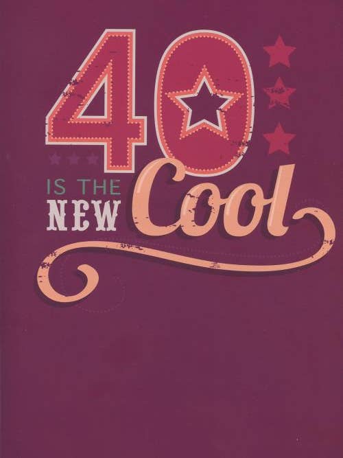 Birthday Age 40 | GRTC | SM | 28204L for wholesale by DICKENS INC.