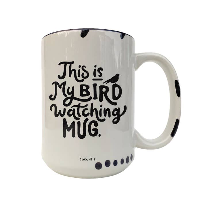 coco+bie designs – Engroshandel Kaffekrus – Fuglekigger Krus - Fugleelsker Krus, Sjovt Krus, Natur Krus1