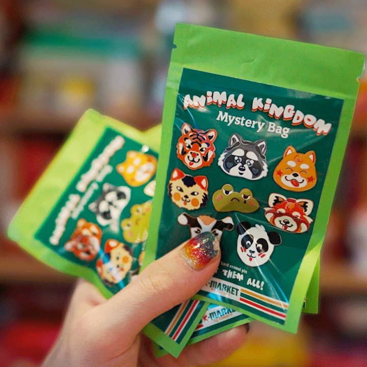 Animal Kingdom Enamel Pin Blind Bag for wholesale by Kabujiro