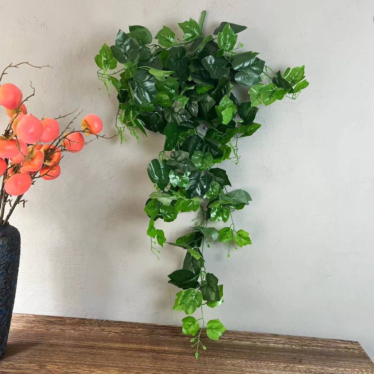 ACNITE(We cover U.S. import duties) - Wholesale Artificial Plant - 30" Artificial grape Hanging Wall Plants For Home Decoration2