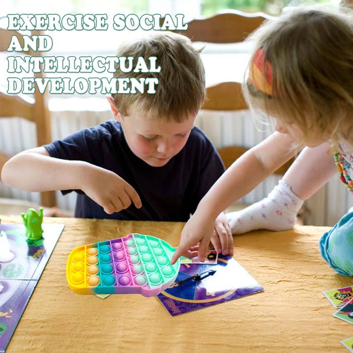 Holiday Farm - Wholesale Fidget toy – Kids - Fast Food Mix Pop It Fidget Kids Toy- Halloween10