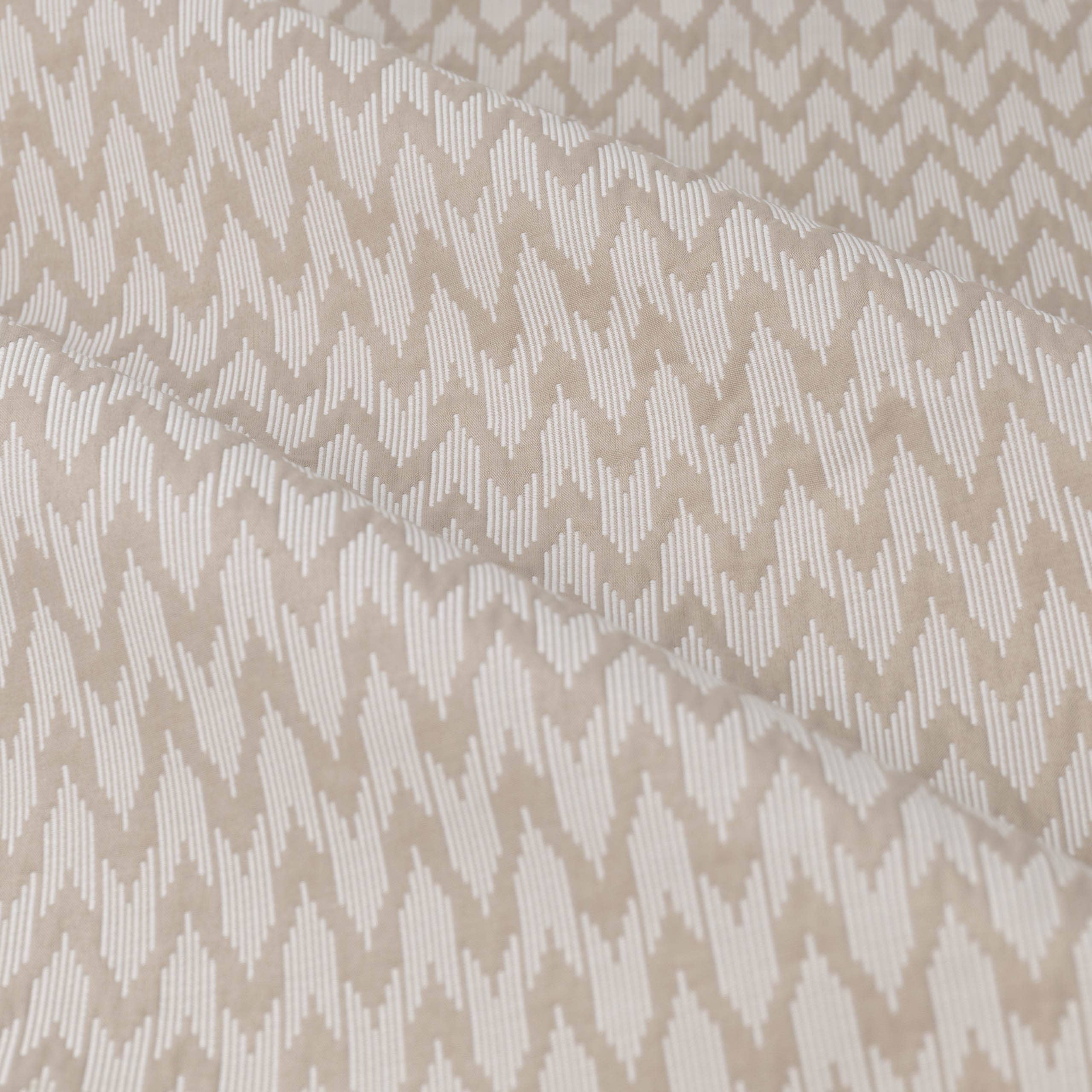 Hutton Jacquard Pencil Pleat Curtains Linen for wholesale on Faire4