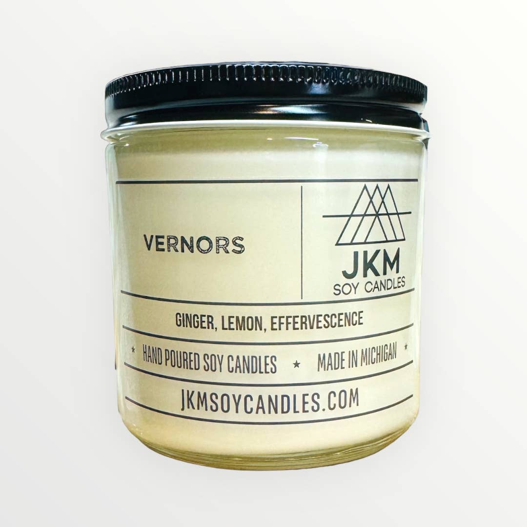 JKM Soy Candles - Wholesale Jar/Filled Candle - Vernors - Michigan Collection2