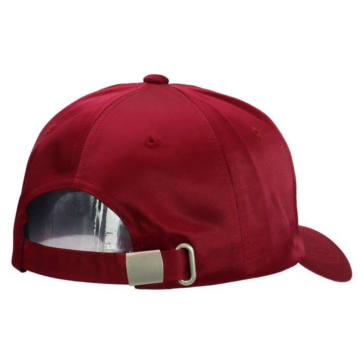 Cap Zone - Wholesale Baseball Cap - Unisex - Faux Silk Satin Strap Back Baseball Cap5