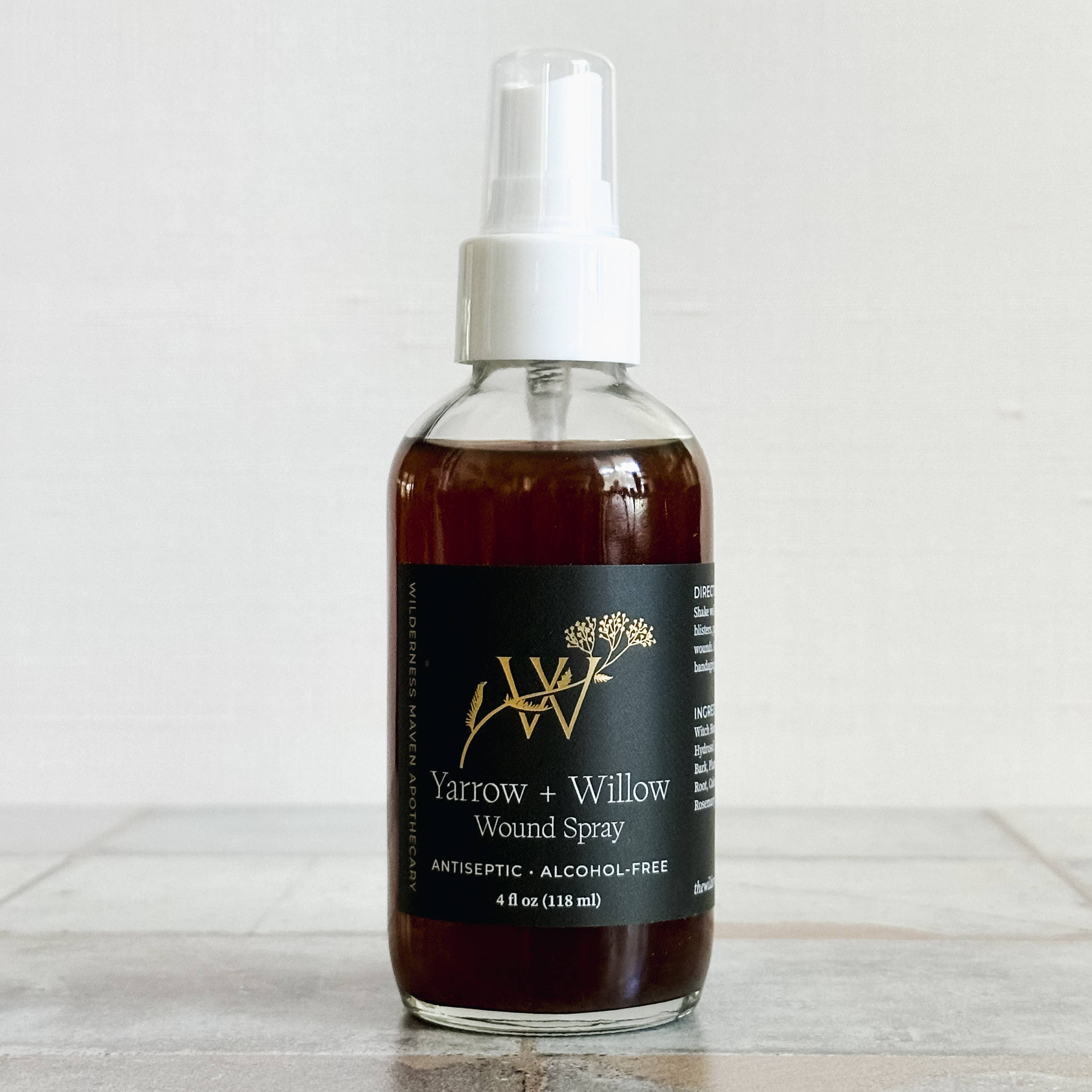 Wilderness Maven Apothecary - Vente Trousse de premiers secours - Spray pour plaies de saule Yarrow +2