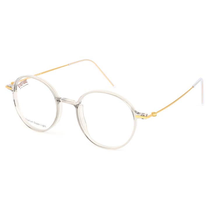 Halo 1120 – Ultralicht Rond Titanium Frame voor wholesale door EYEFUNC