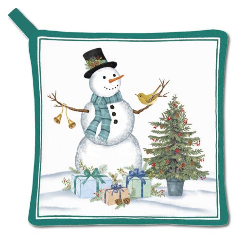 Alice's Cottage - Vendita all'ingrosso Guanti da forno/Presine - Presina 21-377 Meraviglie Invernali0