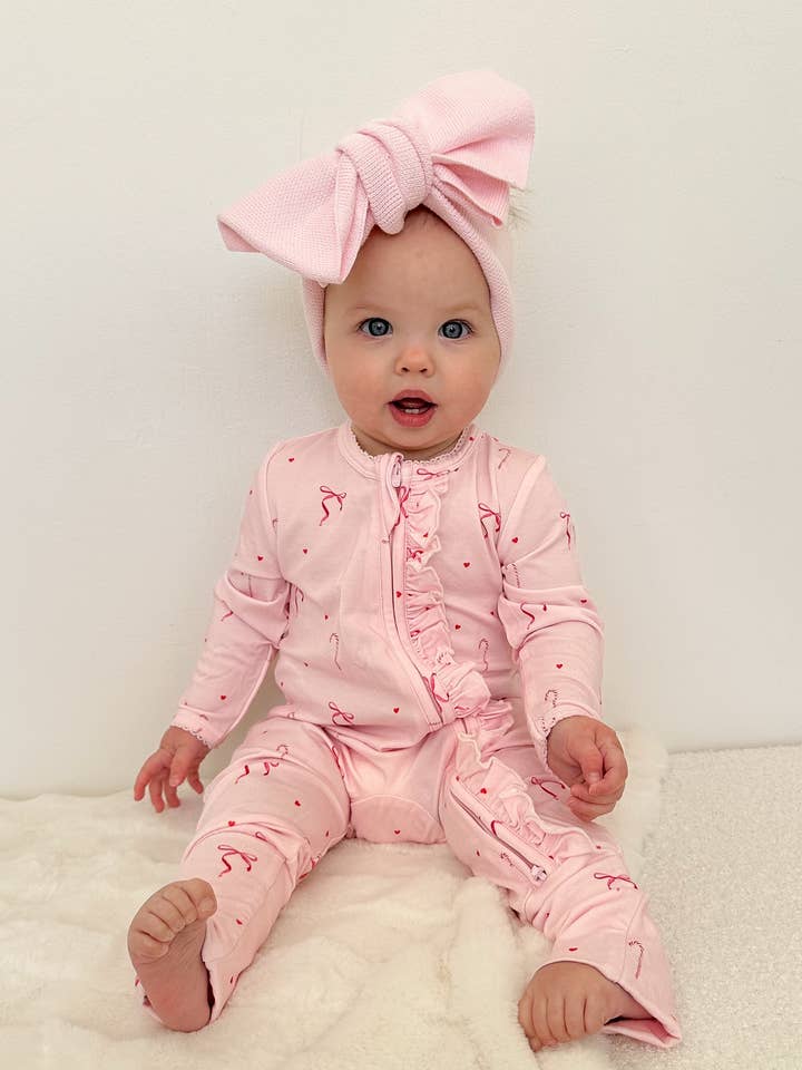 Bamboo/Organic Cotton Growsuit - Candy Christmas for wholesale by Elke & Indigo