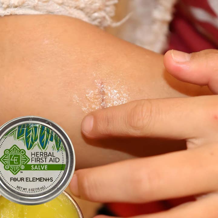 Four Elements Organic Herbals – wholesale Healing salve/balm/cream – Herbal First Aid Salve - .5 oz