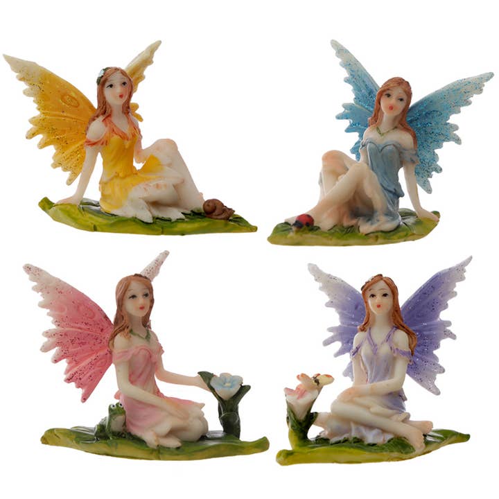 Puckator EU - Wholesale Ornament - Flora and Fauna Meadow Flower Fairy Figurine