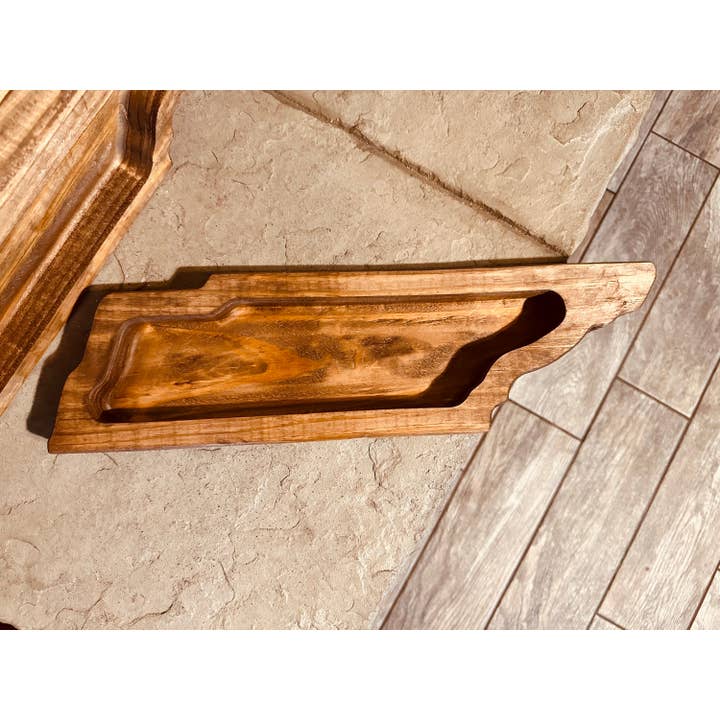 McCain's Furniture Co - Wholesale Candle Holder - Tennessee Stained - Wholesale Bundle of 5 - Candle Ready4