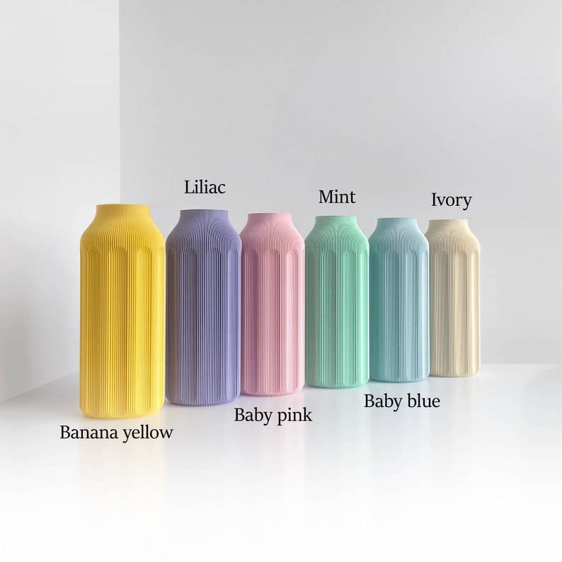 Grof Amsterdam - Wholesale Vase - Bulba - 3D printed vase for dried flowers11