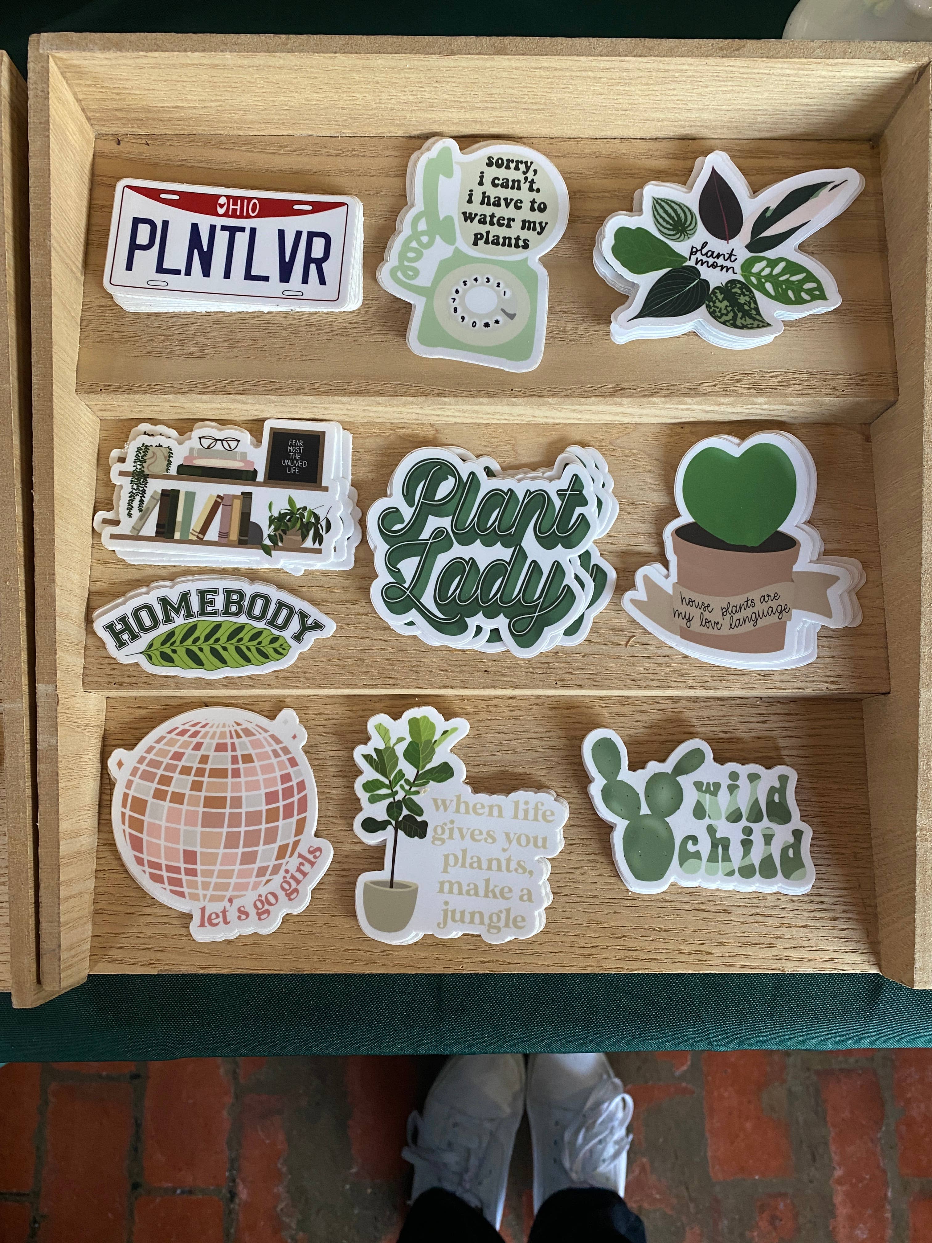 Clay Collection Co. - Wholesale Sticker - Book Lover's Shelves Sticker4