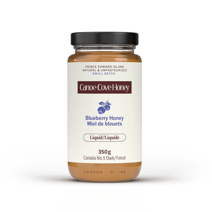 Blueberry Honey | 350g for wholesale by Canoe Cove Honey