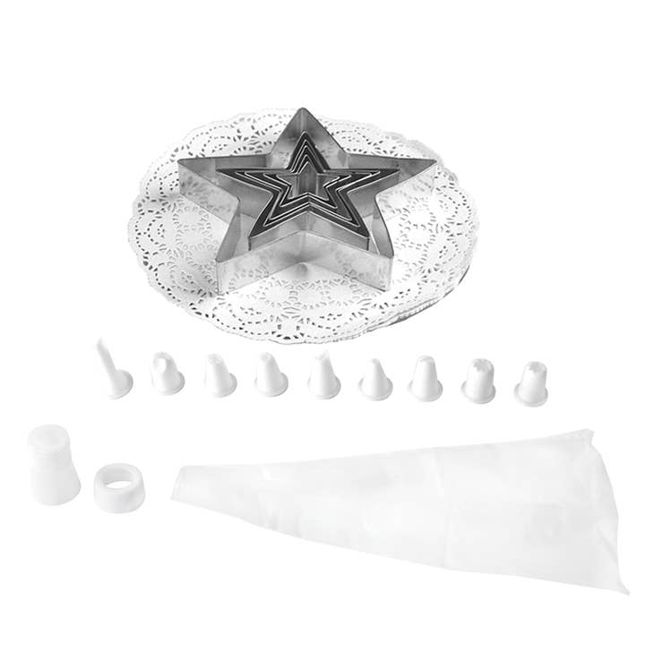 Fox Run Festivitrees Bake Set, 18-Piece for wholesale by Fox Run Brands