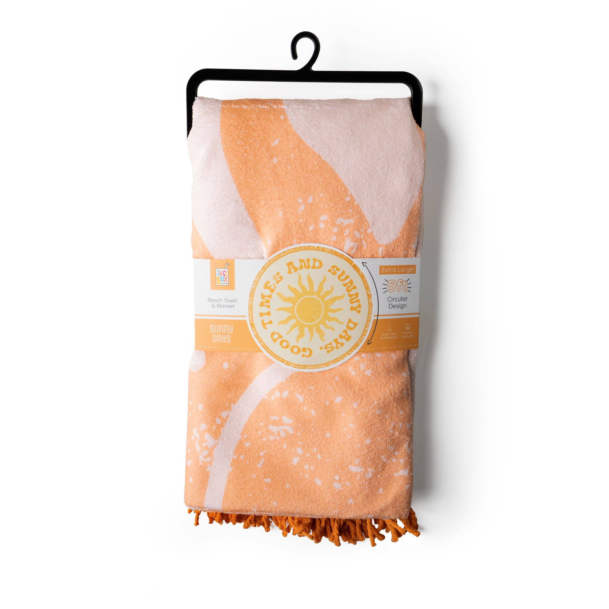 DM Merchandising – Toalha de praia por atacado – Toalhas de Praia Redondas 60" Juice Box em Stock Aberto12
