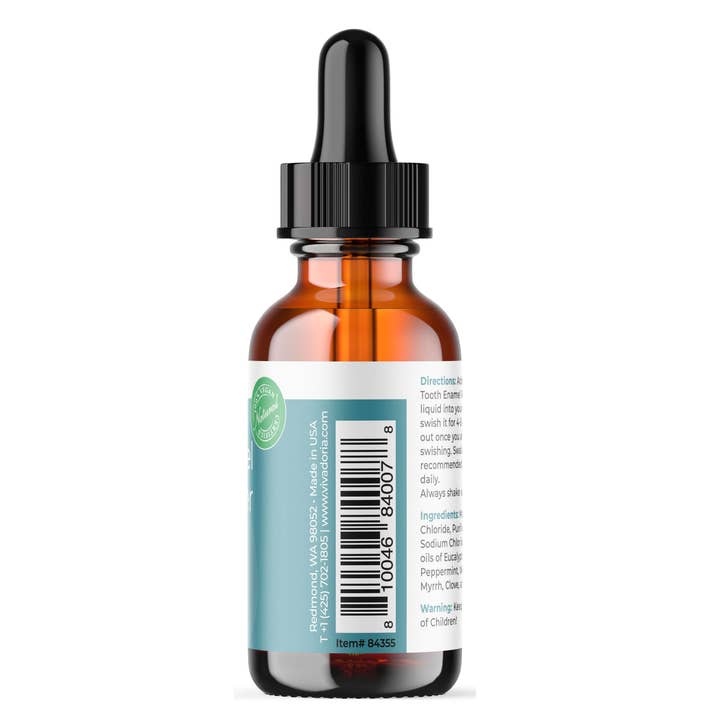 VIVA DORIA INC. – wholesale Munvatten – Naturlig tandemaljremineraliseringsvätska, 1 Fl Oz (30 mL)2