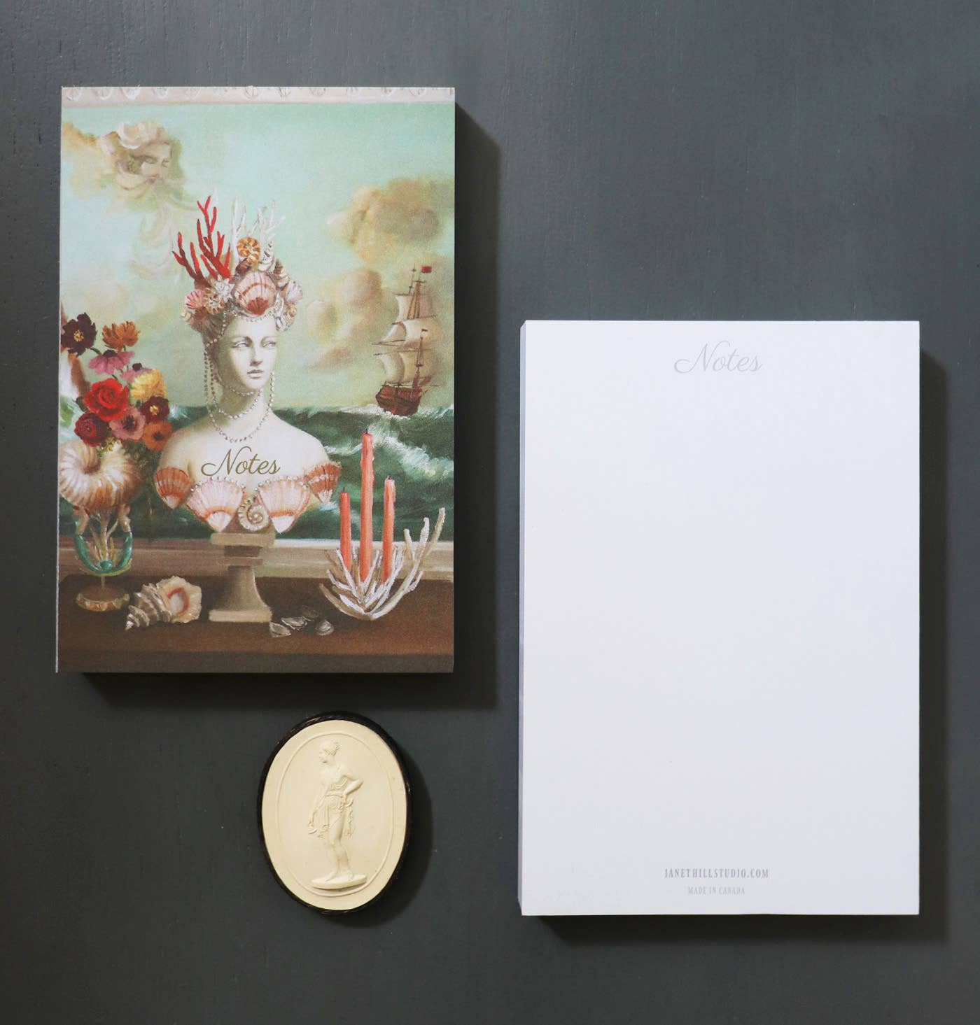 JANET HILL STUDIO - Wholesale Notepad - 'The Gods' Tear-away Notepad1
