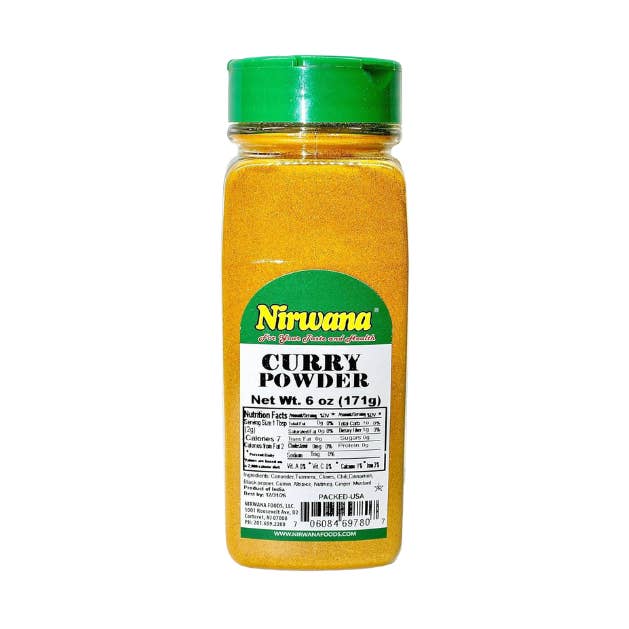 Nirwana Premium Curry Powder – 6oz Jar for wholesale by Kings Group Distribution