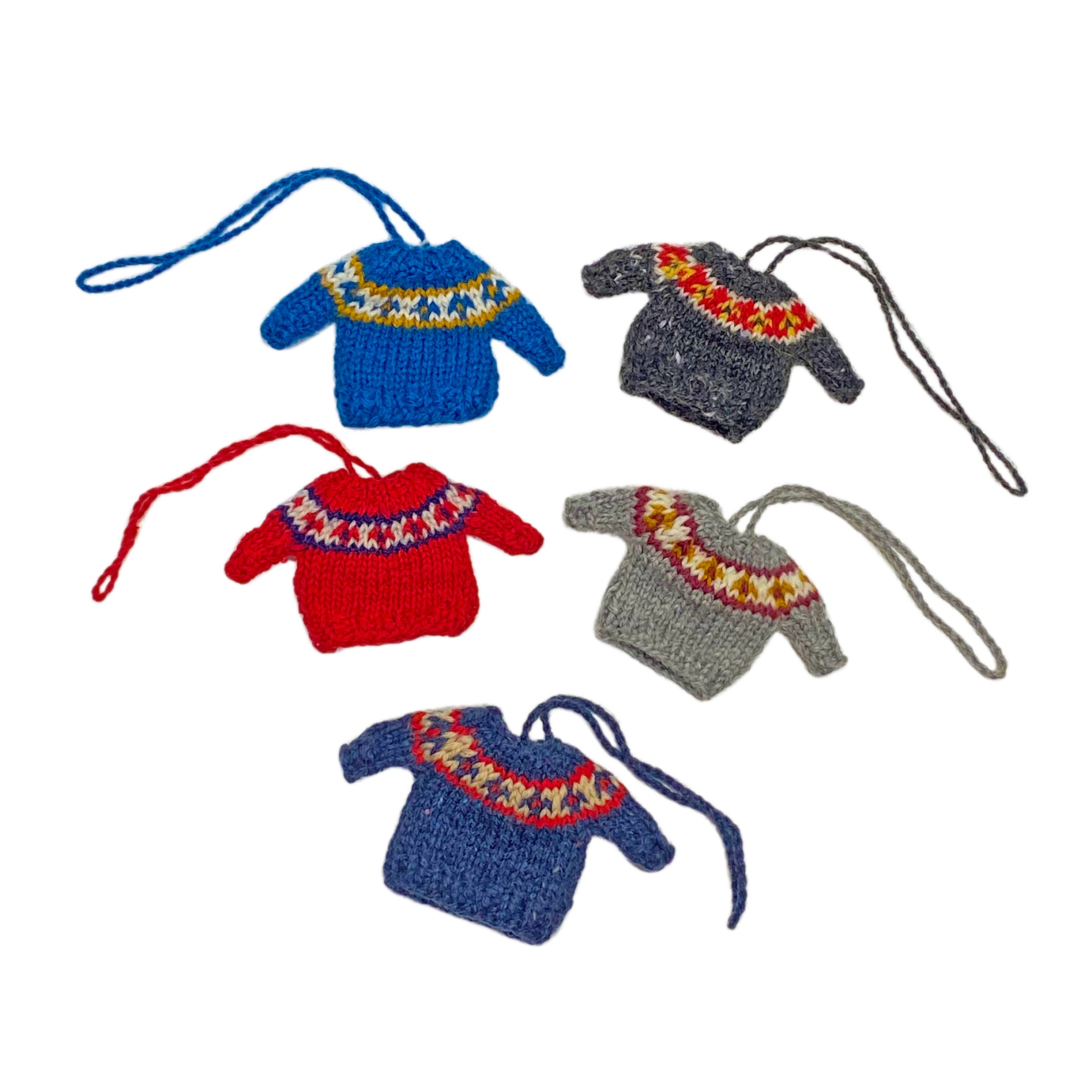 Azerbaijani Socks – wholesale Ornament – Mini Sweater Ornaments4