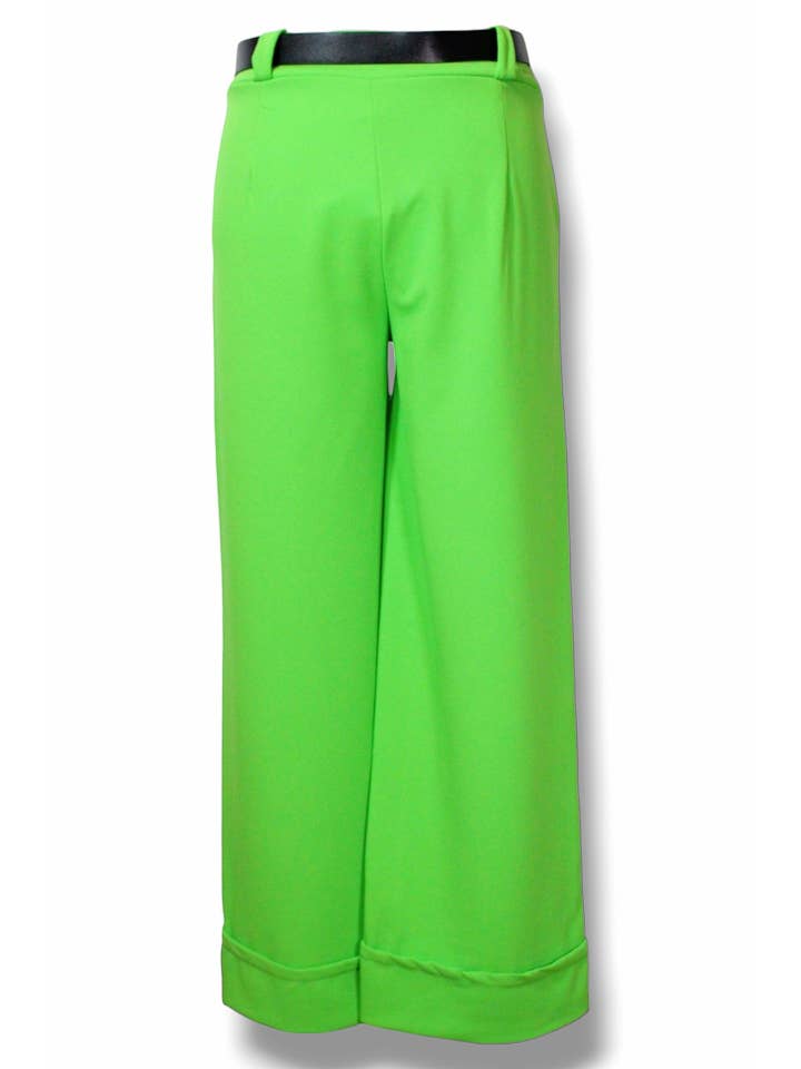 NINEF - Wholesale Pants - Women's - Urban Elegance Trousers with Belt - Vibrant Pink8