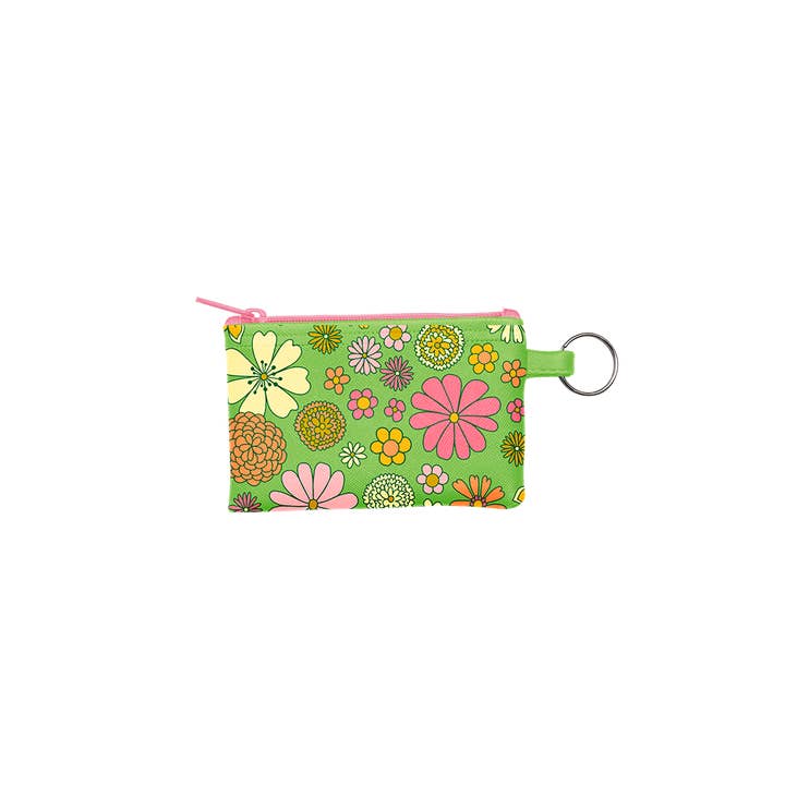 Talking Out of Turn - Wholesale Keychain – Women's - Penny Key Ring Groovy Green2