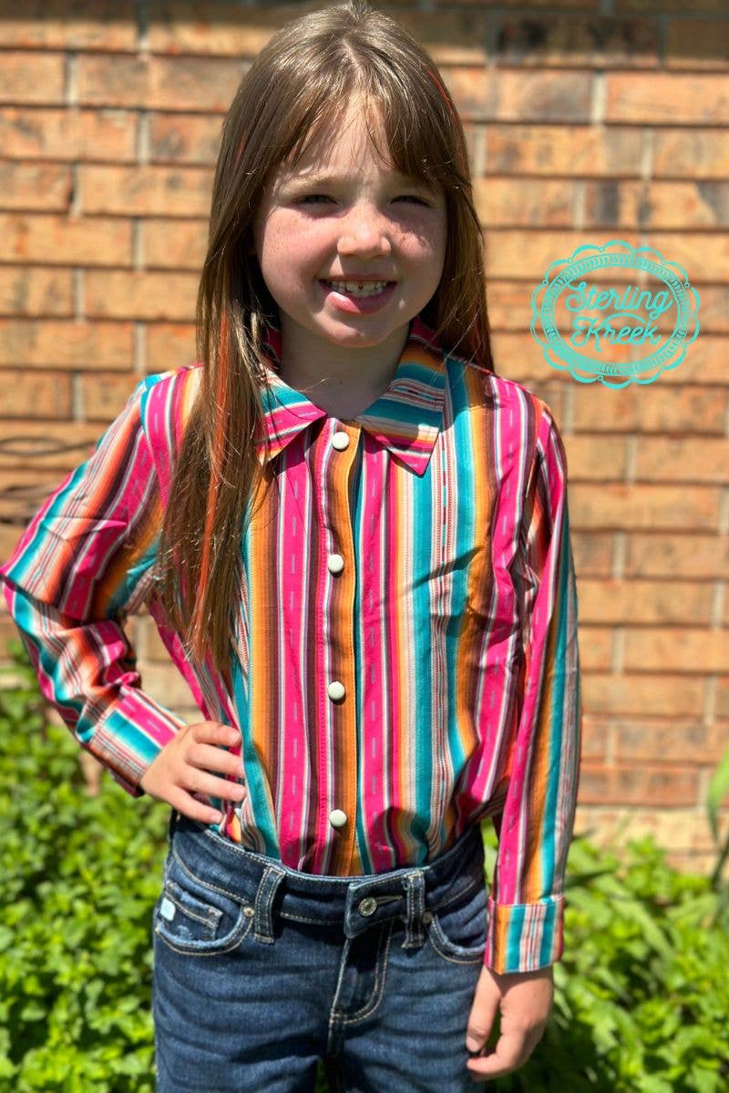 Sterling Kreek - Wholesale Button Down Shirt - Kids - Feel The Sunset Top Kids1