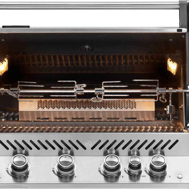 Patio Elegance - Wholesale Outdoor Grill Tools - Patio Elegance Built-in Gas Grill Prestige PRO 500 with Infrared Rear Burner3