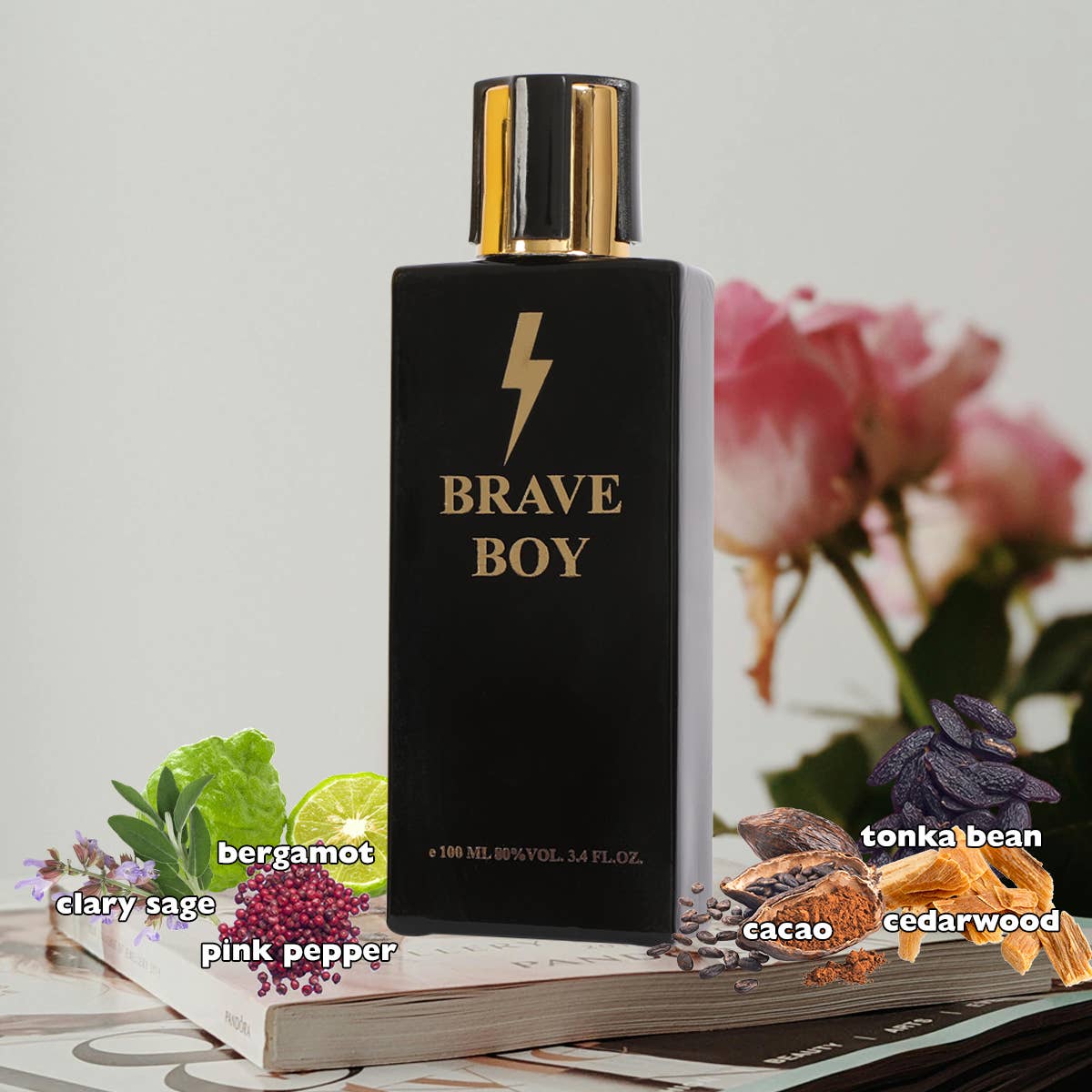 MYS Wholesale Inc - Vente Eau de Cologne en spray - Brave Boy Spray Cologne Eau de Parfum pour Homme1