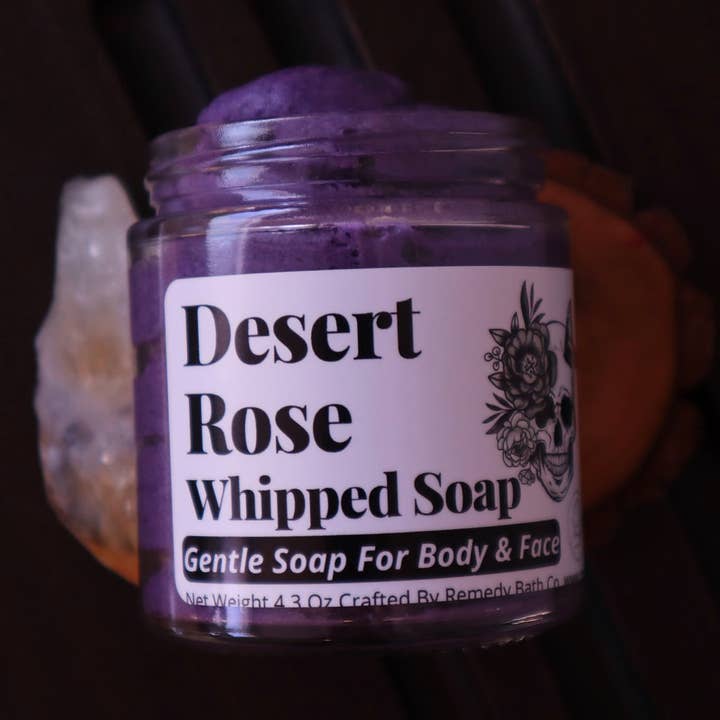 Limpiador de nubes - Rosa del desierto - Jabón batido para venta al por mayor de Remedy Bath Co