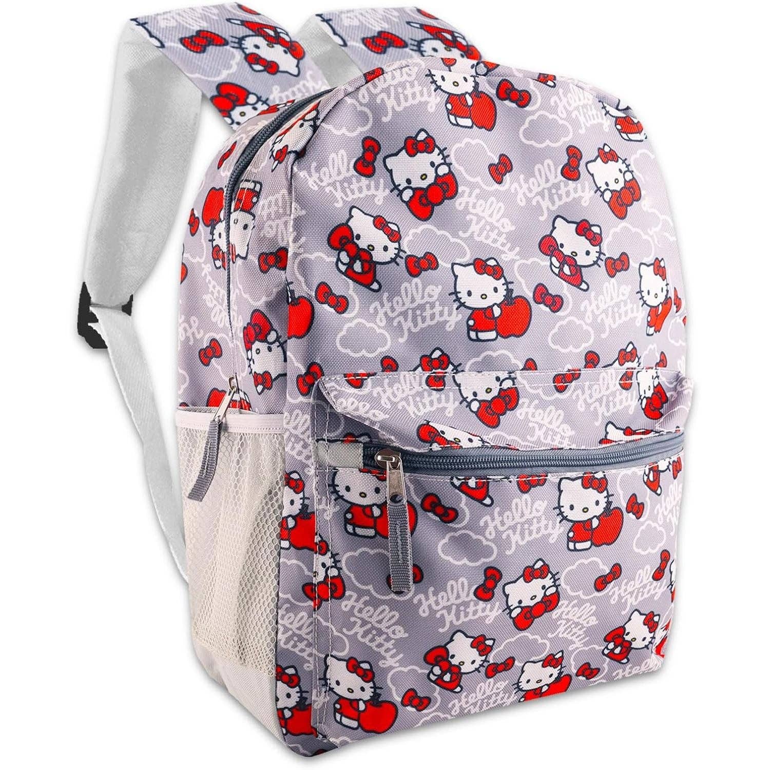 GreatBuy.com - Vente Sac à dos – enfant - SAC À DOS LRG BLANC HELLO KITTY 16"x12"x5" C/P 120