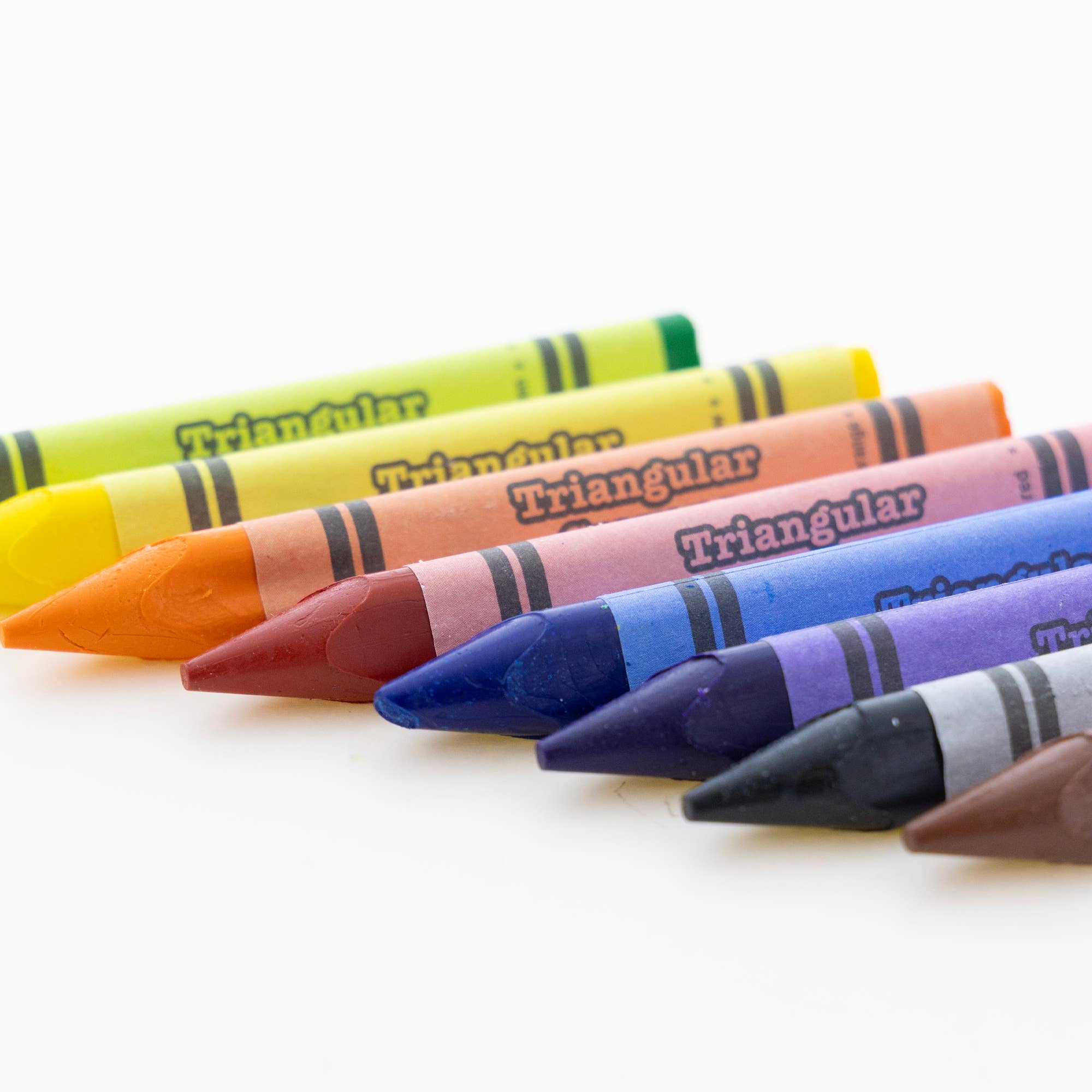BAZIC Products - Wholesale Crayons - Kids & Baby - Premium Jumbo Triangle Crayons 8 Color6