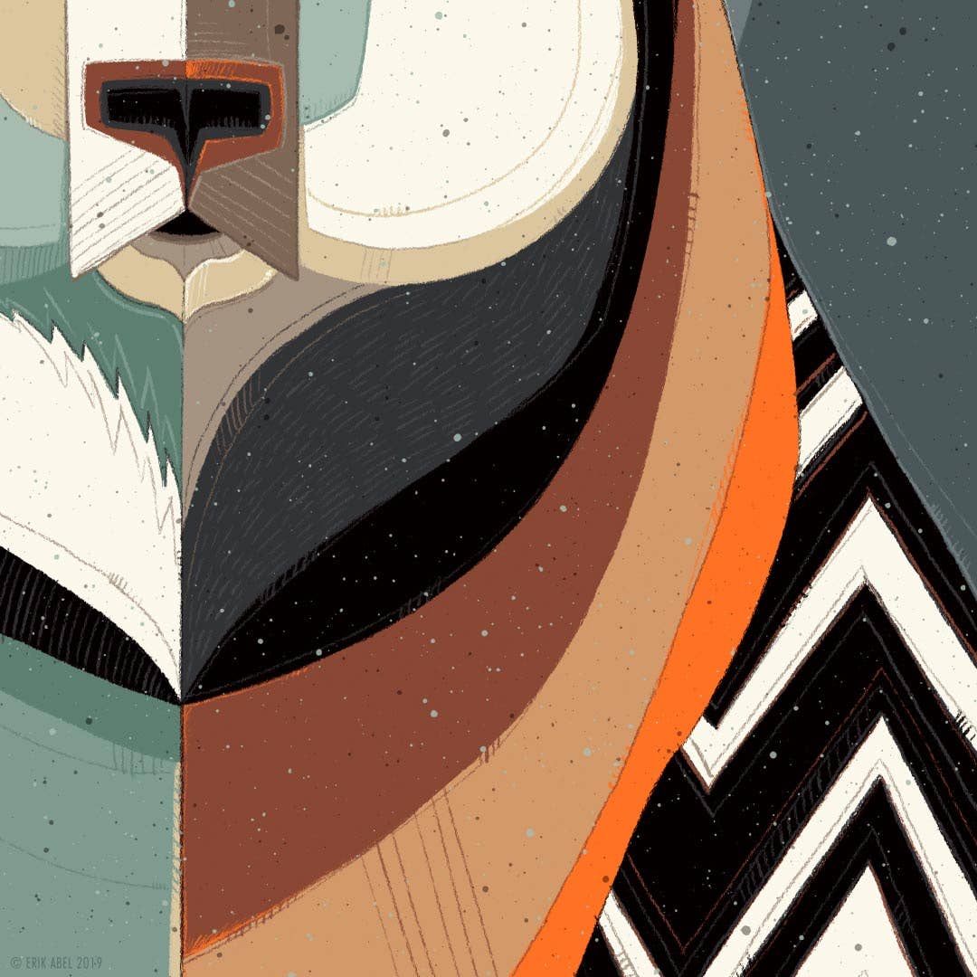 Abel Arts – wholesale Konsttryck – Yogi - WHLSL Print2