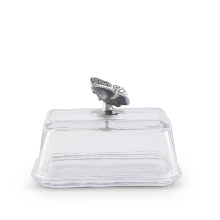 Arthur Court – wholesale Butter dish – Glass Butter Dish - Butterfly3