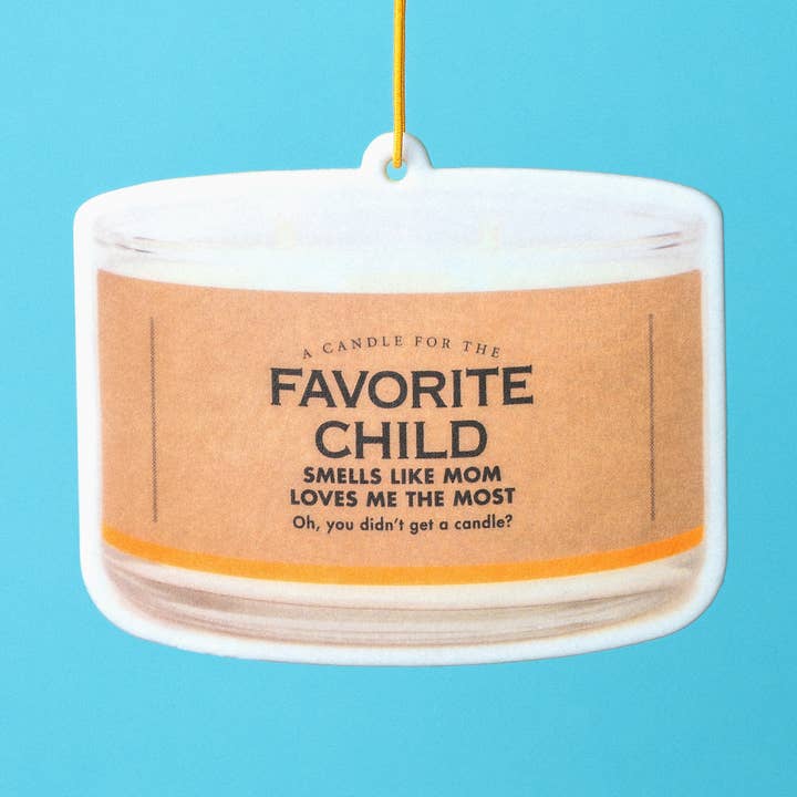 Whiskey River Soap Co. - Wholesale Car Freshener - Unisex - The Favorite Child Air Freshener | Funny Car Air Freshener0