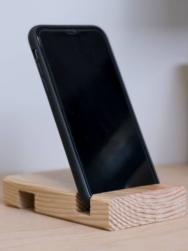 Wooden Phone and Tablet Stand for wholesale by LookUp