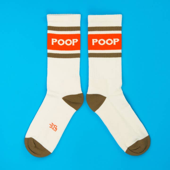 Gumball Poodle - Wholesale Socks – Unisex - Poop Gym Crew Socks4