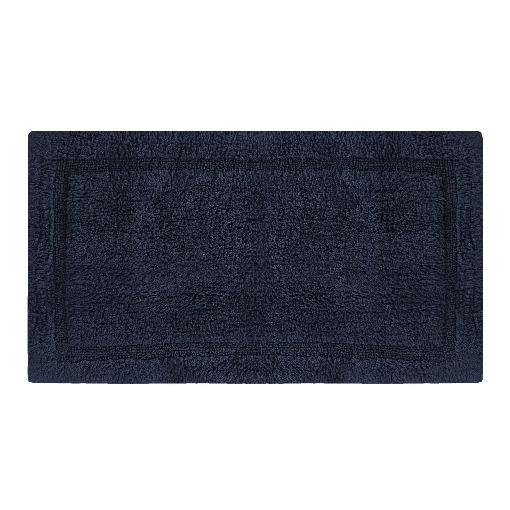 Delara - Wholesale Bath Mat - Organic Cotton Reversible Bath Mat – 3000 GSM0