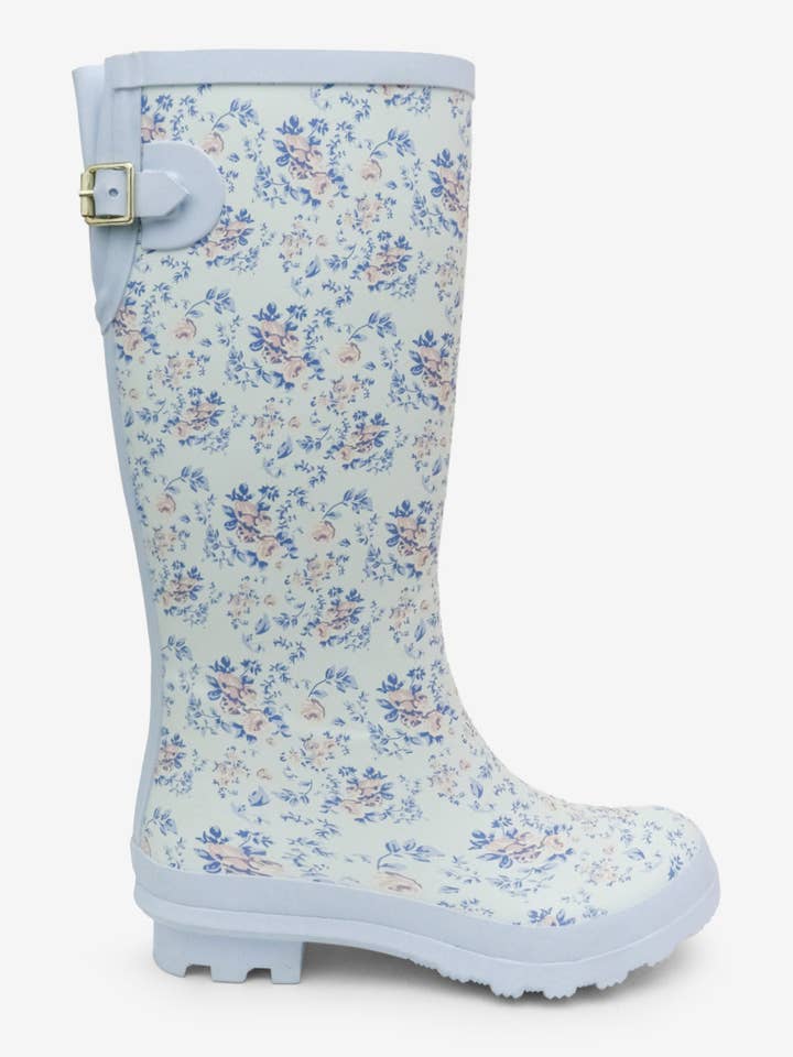 Lemonade Shoes - Wholesale Rain Boots - Women's - GARDEN LANE - Chic Floral Rain Boots - SHIPS FAST ✈️