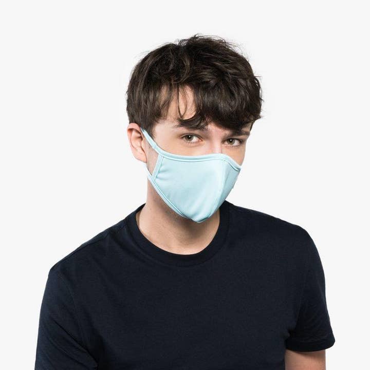 MakMask - Wholesale Protective Face Mask/Shield - Baby Blue Mask9