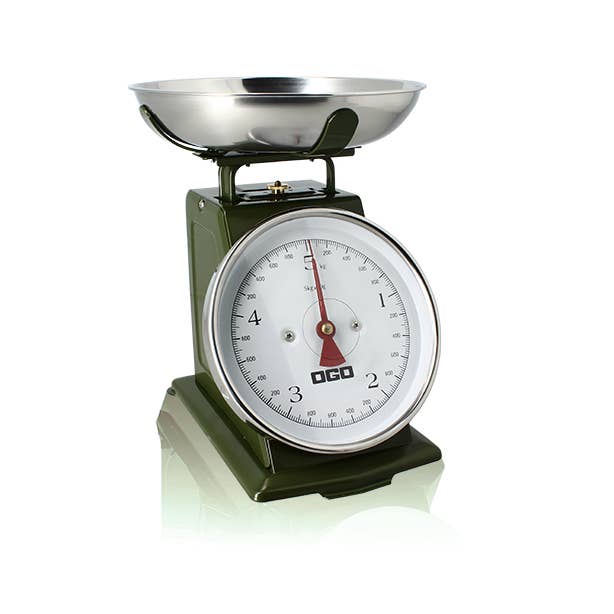 Ogo living - Wholesale Kitchen Tool/Gadget - 5kg/20g green mechanical kitchen scale