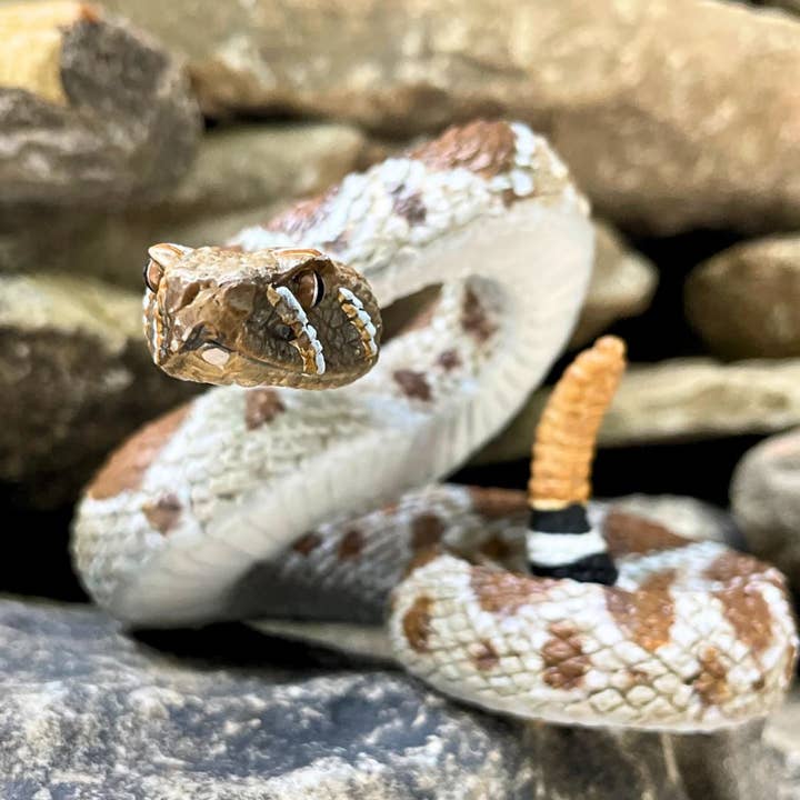 Safari Ltd. - Wholesale Figurine Toy - Kids - Western Diamondback Rattlesnake Toy