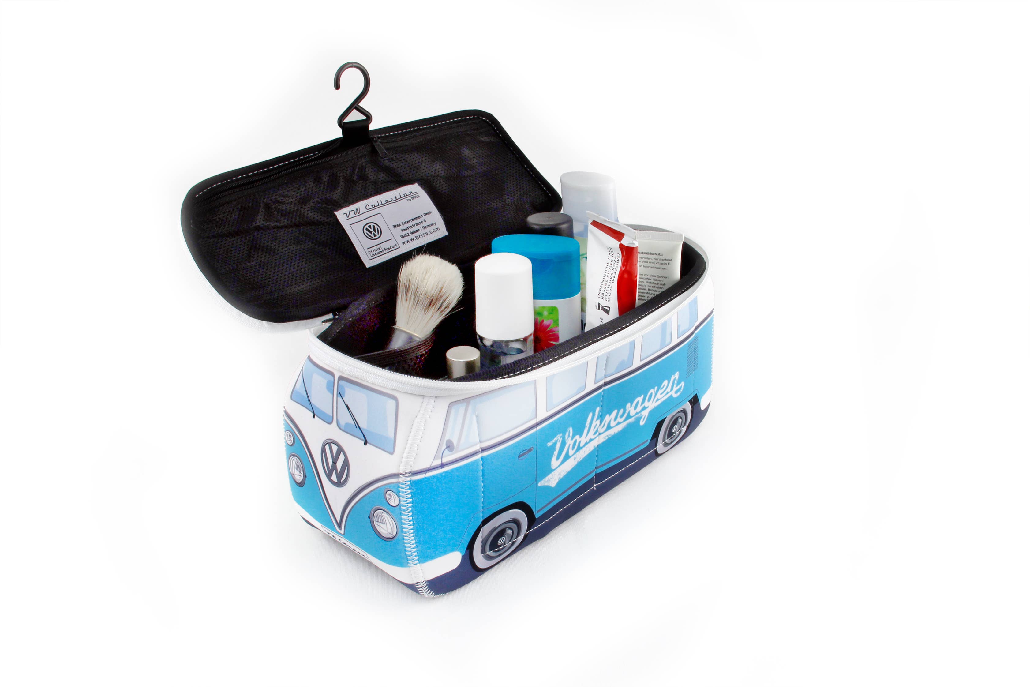 VW Collection by BRISA - Wholesale Toiletry Bag - Unisex - VW Bus Travel Office Outdoor Toiletry Bag Case – TRQ(L)6