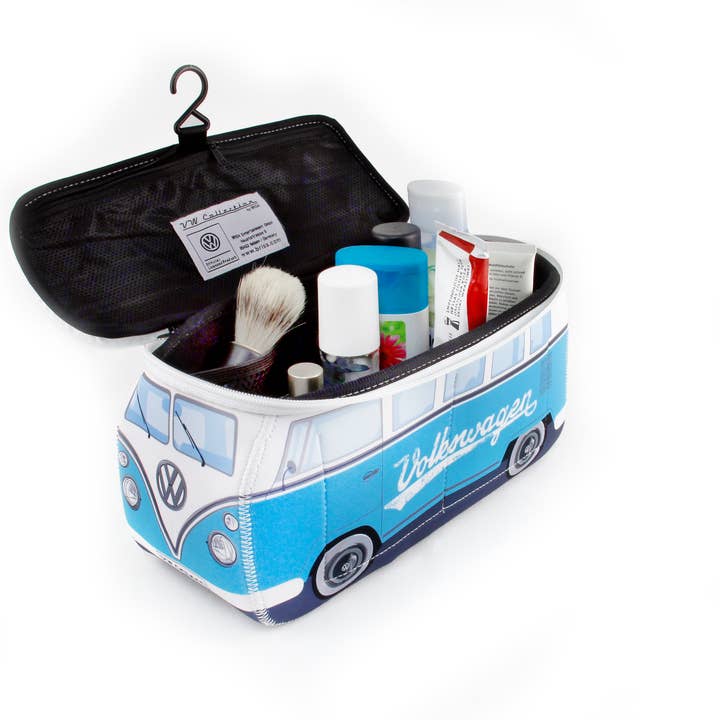 VW Collection by BRISA - Wholesale Toiletry Bag - Unisex - VW Bus Travel Office Outdoor Toiletry Bag Case – TRQ(L)6