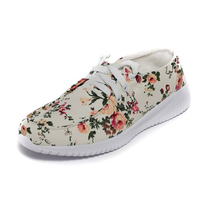 Women's Vegan-Friendly Cooper Patterned Comfy Sneaker for wholesale by Nest Shoe
