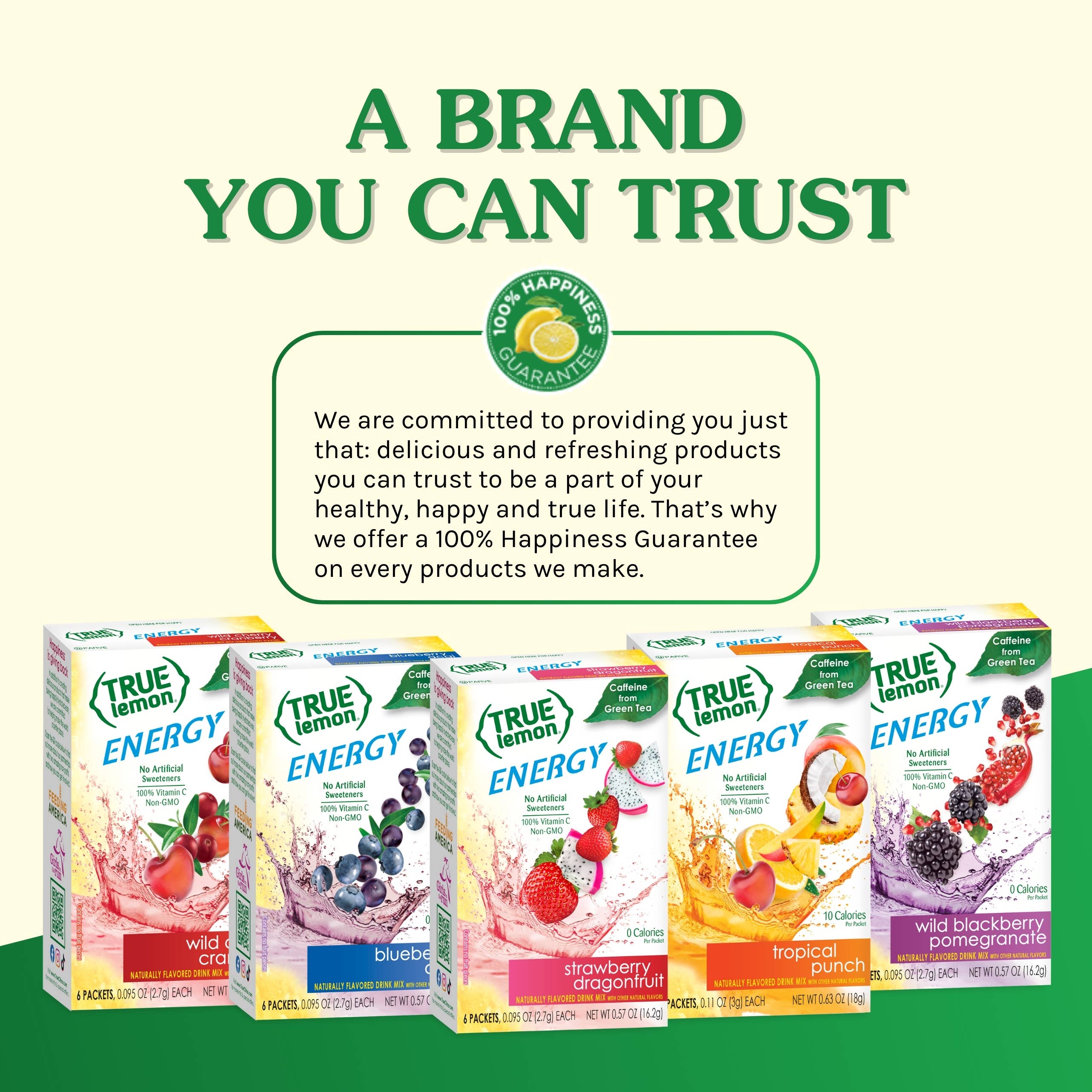 True Citrus - Wholesale Drink Mix - True Lemon Energy Tropical Punch5