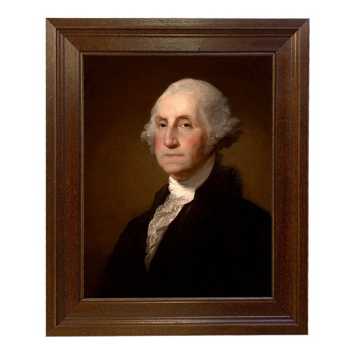 Madison Bay Co. - Historical Home Decor Reproductions – wholesale Konsttryck – George Washington av Gilbert Stuart Vintage Målning Tryck90