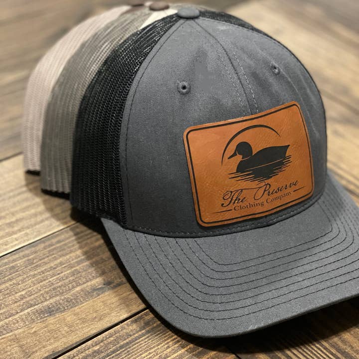 Leather Patch Hat - Richardson Hat and other Purchase Wholesale richardson 115. Free Returns & Net 60 Terms on Faire trending on Faire.