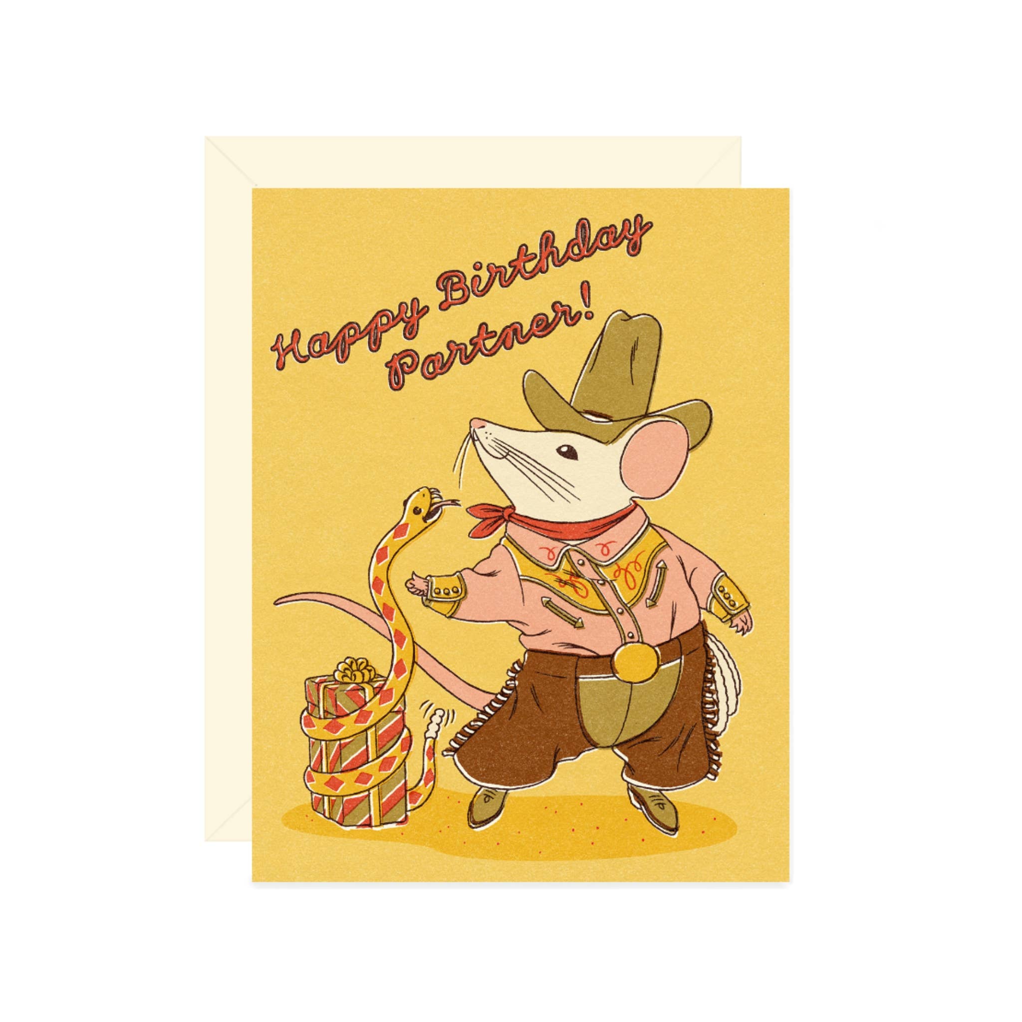 Wallflower Paper & Party - Wholesale Birthday card - Happy Birthday Partner Card